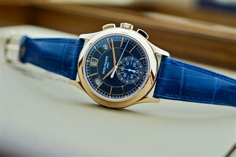 patek philippe chronograph blue dial|patek philippe chronograph sale.